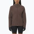 Women's running jacket Salomon Trail coffee bean