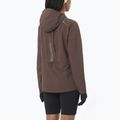 Women's running jacket Salomon Trail coffee bean 2