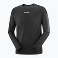Men's running longsleeve Salomon Sense Aero GFX deep black 3