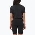 Women's running top Salomon Sense Aero SS Tee GFX deep black 2