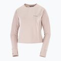 Women's trekking sweatshirt Salomon Essential Lightwarm CN etherea 3