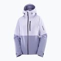 Women's ski jacket Salomon Highland cosmic sky/blue granite 7