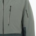 Men's ski jacket Salomon Brilliant 2.0 sedona sage/green 4