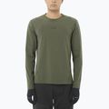 Men's long sleeve Salomon Trackline grape leaf