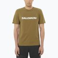 Men's T-shirt Salomon Logo brilliant olive