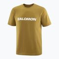 Men's T-shirt Salomon Logo brilliant olive 3