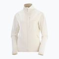 Women's trekking sweatshirt Salomon Essential Lightwarm Full Zip whisper white 5