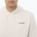 Men's sweatshirt Salomon Chest Logo Hoodie whisper white 3