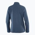 Women's fleece sweatshirt Salomon Lightwarm Full Zip blue nights 6