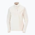 Women's trekking sweatshirt Salomon Essential Lightwarm Half Zip whisper white 5