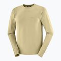Men's Salomon Essential Lightwarm CN sweatshirt gray green 4