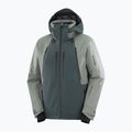 Men's ski jacket Salomon Spectral green gables/sedona 9