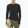 Men's sweatshirt Salomon Essential Lightwarm CN deep black