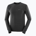 Men's sweatshirt Salomon Essential Lightwarm CN deep black 5