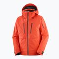 Men's ski jacket Salomon Brilliant 2.0 cherry tomato 9