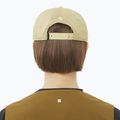 Baseball cap Salomon Logo Flat gray green 3