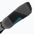 Ski socks Salomon MTN black/blue danube 4