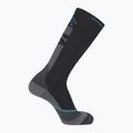 Ski socks Salomon MTN black/blue danube