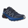 Men's running shoes Salomon Speedcross Peak GTX blue nights/grisaille 2