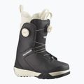 Women's snowboard boots Salomon Kiana Dual Boa W black/black/vanilla ice