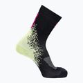 Socks Salomon Gravel Crew pink glo/butterfly