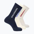 Socks Salomon Everyday Crew 3 pairs spellbound/vanilla ice/lunar rock