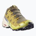 Men's running shoes Salomon Speedcross 6 GTX grape leaf/aspargus green 2