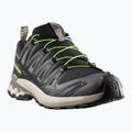 Men's running shoes Salomon XA Pro 3D V9 black/dark gull gray/acid lime 2