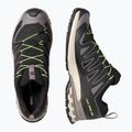 Men's running shoes Salomon XA Pro 3D V9 black/dark gull gray/acid lime 5