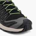 Men's running shoes Salomon XA Pro 3D V9 black/dark gull gray/acid lime 7