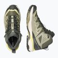 Men's trekking shoes Salomon X Ultra 360 Edge Mid GTX olive night/aloe 5