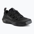 Men's hiking boots Salomon Techamphibian 5 black/black/castlerock