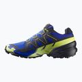Men's running shoes Salomon Speedcross 6 bluing/black/acid lime 3