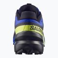 Men's running shoes Salomon Speedcross 6 bluing/black/acid lime 4