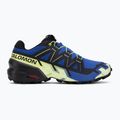 Men's running shoes Salomon Speedcross 6 bluing/black/acid lime 2