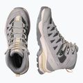 Women's trekking boots Salomon Quest Echo GTX gull/paloma/bog 5
