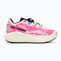 Men's running shoes Salomon Aero Glide 4 GRVL vanilla ice/knockout pink/black 2