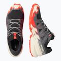Men's running shoes Salomon Speedcross 6 black/fiery red/almond milk 6