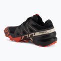 Men's running shoes Salomon Speedcross 6 GTX black/fiery red 3