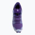Women's running shoes Salomon Speedcross 6 GTX deep blue/brunnera blue 5