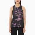 Women's running top Salomon Shakeout Core Tank GFX deep black