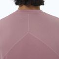 Men's running top Salomon Sense Aero SS Tee GFX dusky orchid 3