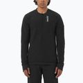 Men's running sweatshirt Salomon Ultra Fleece Deep Black