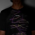 Men's running top Salomon Shakeout Core GFX deep black 5