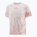 Men's running top Salomon S/Lab Speed Tee lilac ash/fiery red 4