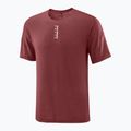 Men's running top Salomon Ultra Tee syrah 5