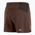Men's running shorts Salomon Sense Aero Stow 5" coffee bean 8
