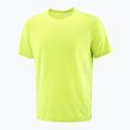 Men's running top Salomon Sense Aero SS Tee GFX acid lime 5