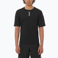Men's running top Salomon Ultra Tee deep black