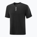 Men's running top Salomon Ultra Tee deep black 5
